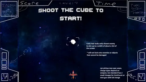 A screenshot with a new HUD layout and notes sketched over it